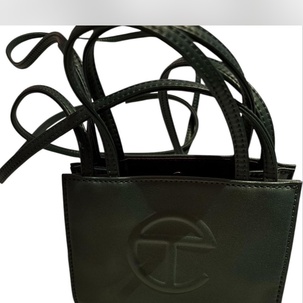 Telfar Mini Shopping Dark Olive Bag 🫒